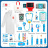 Doctor Kit for Toddlers 3-5, Dress Up Toys for 2-6 Year Old Girls, Pretend Play Doctor Set with Cart