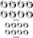 Jetwood RC Car Ball Bearing Set (R1810 & R168Z), Spare Parts for Remote Control Truck