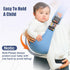 Beyoik 10-30 lbs(Rainbow) Baby Sling Carrier,Baby Sling,Toddler Carrier,Adjustable and Non-Slip Hip Seat Carriers