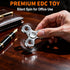 5 Pack,Electroplated 3-5 6+ Fidget Toys Adults Metal Fidget Spinner Stress Reducer,High Speed Min Quite Spins,Fidgets