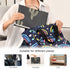 WELLDAY Black Cactus Portable Diaper Changing Pad - Waterproof Foldable Baby Diaper Changing Pad with Built-in Pillow
