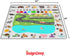 ReignDrop 54" XL Splat Mat for Under High Chair- Creative Design for Art Floor Cover, Food Spills for Baby or Toddler.