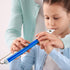 Boao 2 Pieces Slide Whistle Instrument - Party Favors with Stainless Steel Sliding Rods for Interactive Games (Blue)