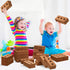 10 8 4 2.4 Deekin Pcs Foam Brick Building Blocks for Kids Thick Blocks Foam Large Fake Brick Construction Toy