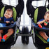 3pcs 7.9 1.8 1.6 inches ibasenice Stroller Cart Connector for Twins Car Gadgets Universal Pushchair Connector Universal