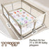 71x59 Baby Play Mats for Floor, Upgraded Thickness & Larger Super Soft Playmat for Babies and Toddlers, Foldable