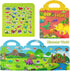 Yowlieu 3 Sets 3 4 5 3-5 Reusable Sticker Books for Kids, Travel Removable Toddler Sticker Books for Year Old Girls