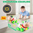 BAYSING 6-12-18 1 7 8 9 10 1st Baby Toys Months, Musical Cow Toys for Year Old Boy Girl, Crawling Walking Infant Toy