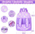 12" Backpack Accessories,12 Inch Set 3+ Flower Pattern Baby Doll With Carrier Can Store Clothes and Baby Dolls In Gift