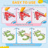 Set, JoyCat Magnetic Letter and Number Tracing Board Double Sided Alphabet & Numbers Board for Toddlers, ABC Uppercase