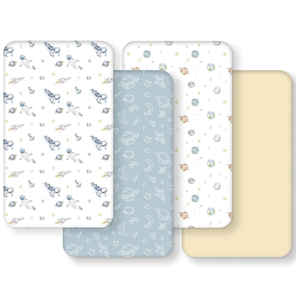 Baby Crib Sheets for Boys and Girls, Toddler Bed Sheets Fitted for