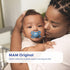 MAM Variety Pack Baby Pacifier, 3 Types for Healthy Oral Development, 3 Pack, 0-6 Months, Girl