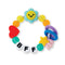 Infantino BFF Friendship Baby Teether Soft Silicone Baby Teething Toy with Textures,