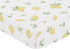 Sweet Jojo Designs Lemon Floral Girl Fitted Crib Sheet - Baby or Toddler Bed Nursery, Yellow Green Beige White