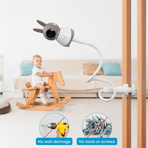 ieGeek 1T/ 4/5/6T 1/4 Baby Monitor Mount Bracket Baby Camera Holder Mount Strong Camera Holder with a Screw