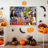 Halloween Jigsaw Puzzles 100 Pieces - Colorful Costume Party Puzzles, Family Game Gift, 27.5 x 19.7 Inch
