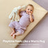 50x50 Baby Mat for Floor, Thick Soft Non-Toxic Vegan Leather Baby Play Mat, Waterproof Foam Play Mat, Padded Play Mat