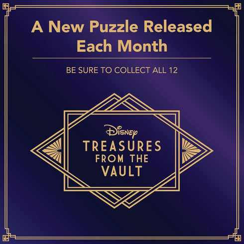 Ravensburger Disney Treasures from The Vault Chip and Dale 1000 Piece Jigsaw Puzzle - Amazon Exclusive