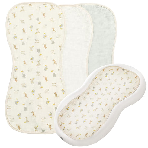 Hombys Washable Baby Changing Pad Cover - Waterproof Muslin Changing Table Pad,