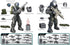 YEIBOBO Special Forces Mini Action Figure (Flying Tigers Team XJ-822) with Military Weapons and Accessories