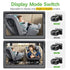 IPOZITO 2 5 inch 1080P Car Camera for Baby Monitor for Kids Display HD Dual-Channel Baby Car Camera with IR Night