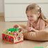 1 2 3 1-3, 1 1st JAUNTY Montessori Toy for Toddlers Years Old, Wooden Farm Shape Sorting Toy for Baby Boys Girls