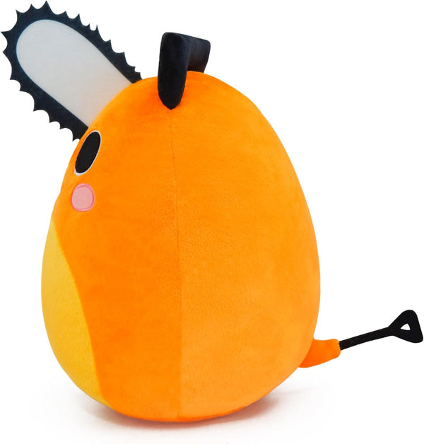 Cute Orange Saw-Puppy Plush 8-Inch Super Soft Stuffed Animal Toy with Handle,