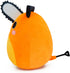 Cute Orange Saw-Puppy Plush 8-Inch Super Soft Stuffed Animal Toy with Handle,