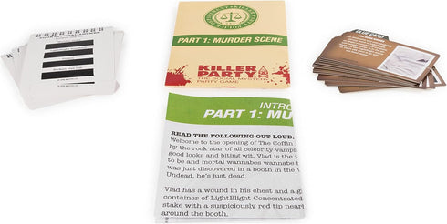 Killer Party - Kiss of Death, The Social Mystery Party Game for Ages 16 and Up