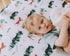 2 Pack Crib Sheets Neutral - Fitted Baby Crib Sheets Bed for Girl Boy - Standard & Toddler Mattress (Woodland Forest