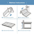 3 inch 38" Lx26 Trifold W Mini Mattress, Storage Bag Included, Water-Resistant and Removable Cover, Machine Washable