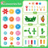 YEEBAY Flower Garden Building Toys for Girls Age 3-7 - STEM Gardening Pretend Toys, Stacking Game, Educational Activity