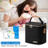 Pack 6 9 Breastmilk Cooler Bag with Ice Fits Baby Bottles Up to Ounce, Baby Bottle Bag with Shoulder Strap for Nursing