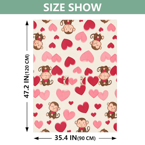 Mazeann Monkey Cute Heart Car Seat Cover Baby Breathable Soft Infant Carseat Covers Canopies Babies Carrier Covers