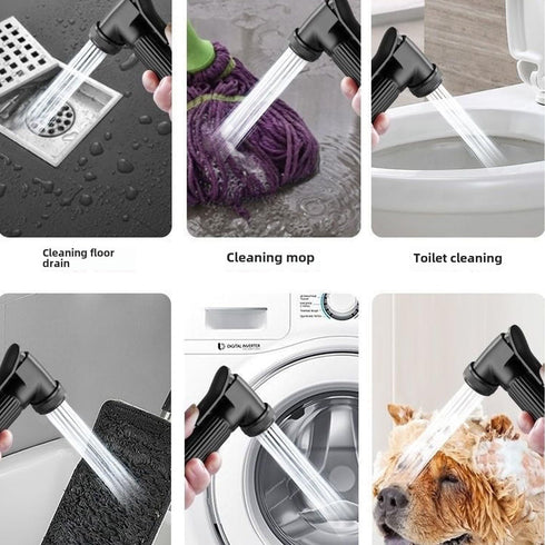 SYTONGTONG Set Handheld Bidet Sprayer for Toilet, Handheld Sprayer Kit, Baby Cloth Diaper Sprayer for Feminine Wash