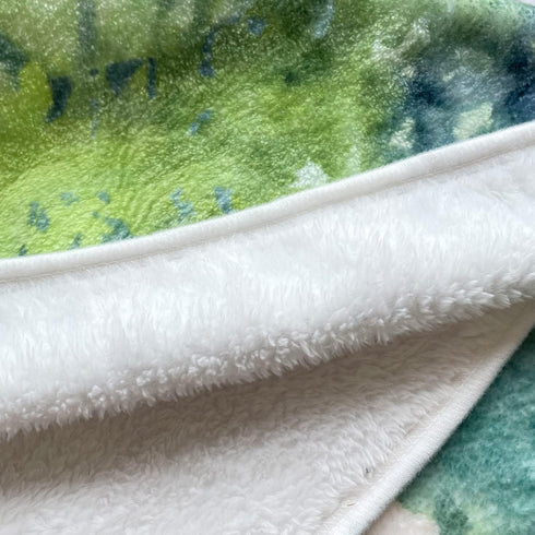 Baby Monthly Milestone Blanket for Boys & Girls, Soft Flannel Photography Background Prop, Mountain Design