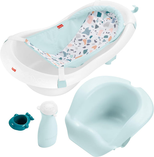 Fisher-Price Baby to Toddler Bath 4-in-1 Sling 'N Seat Tub with Removable Infant