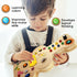 Wooden Montessori Musical Busy Board for Toddlers - Enhance Sensory and Motor Skills for 3-5 Year-Olds