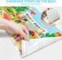 LeafEase 5 40-Pack, 12x18 Inches Disposable Placemats for Baby & Toddler, Place Table Mats Travel Eating Essential