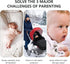 BASILKIT Universal Stroller Footmuff for Baby, Winter Baby Stroller Bunting Bag, Warm Soft Ultra-fine Fleece Stroller