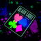 UV Glow in The Dark Playing Cards by Island Dogs - Durable Neon Deck for Parties, Game Nights, and Collectors