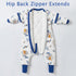 HEDSYOUHH 2.5 Tog Winter Sleep Sack with Feet for Baby/Toddler, Sleeping Bag with Legs & Detachable Sleeves