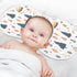 siphylline Set 2, 22x11in Camping Cotton Burp Cloths Baby Soft Touch Baby spit up Rags for Babies boy and Girl