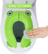 PandaEar Toilet Seat Cover | Folding Travel Toilet Seat for Children and Potty Training | Portable Silicone Toilet Seat