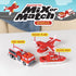 1-3, Set 3 POPULAR PLAYTHINGS Magnetic Vehicles for Toddlers Mix or Match Car Toys, of Gift for Kids - Vehicles, Fire