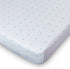 Chevron Blue/Grey Fitted Jersey Cotton Crib Sheet by Ziggy Baby