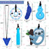 6 Pack Chew Necklaces for Sensory Kids Boys Girls, Chewy Necklace Sensory Toys for Kids with Autism, Silicone Oral