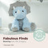 Tracer the Triceratops Plush Dinosaur Toy for Kids