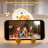 Bubbleimage Dimmable Night Light for Kids, Cute Duck Silicone Nightlight with Timer, Rechargeable Nursery Light, LED
