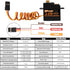 DSPOWER 2PCS 21G 25T 1/18 1/16 1/14 Mini Digital Servo, Steering Gear Full Metal Gear Micro RC Servos Motor Kit